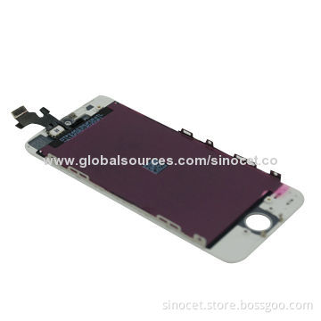 Mobile Phone LCD, Replacement for iPhone 5, 2 Colors are Available